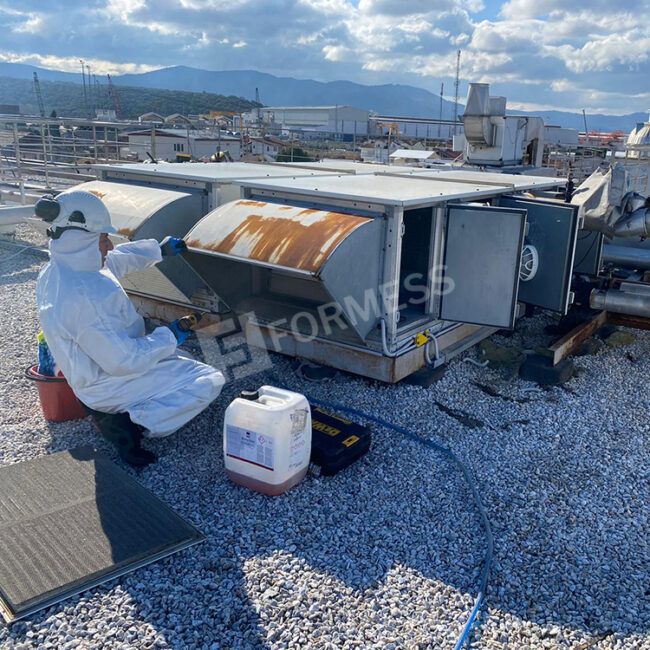 Klima Santrali Genel Bakım, santral bakım hizmeti, endüstriyel iklimlendirme kontrolü, klima santrali performans artırma, enerji verimli santral bakımı, havalandırma sistemi optimizasyonu, klima santrali temizlik ve bakım, endüstriyel hava kalitesi yönetimi,