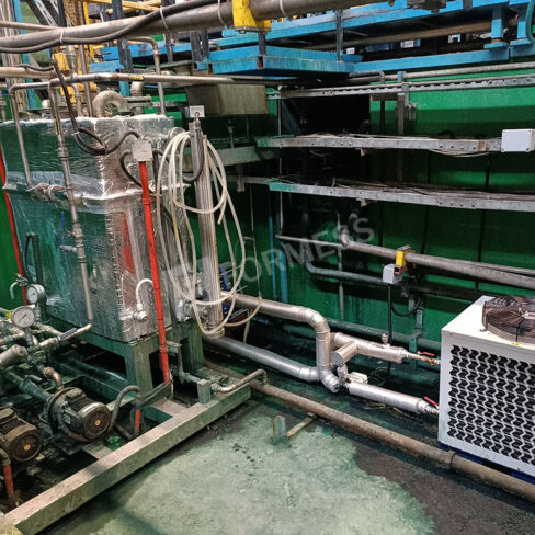 Proses Chiller Uygulaması, endüstriyel chiller, proses soğutma sistemi, üretim hattı sıcaklık kontrolü, endüstriyel sıvı soğutma, chiller cihazı, proses iklimlendirme, üretim soğutma çözümü,