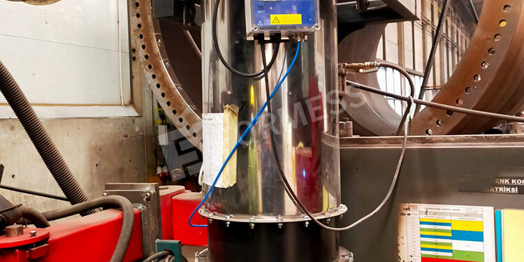 Toz Altı Kaynak Toz-Duman Emme Sistemi, toz altı kaynak emişi, kaynak dumanı toplama, endüstriyel toz emiş sistemi, kaynak havalandırma, üretim alanı duman kontrolü, metal kaynak tozu sistemi, atölye toz tahliye,