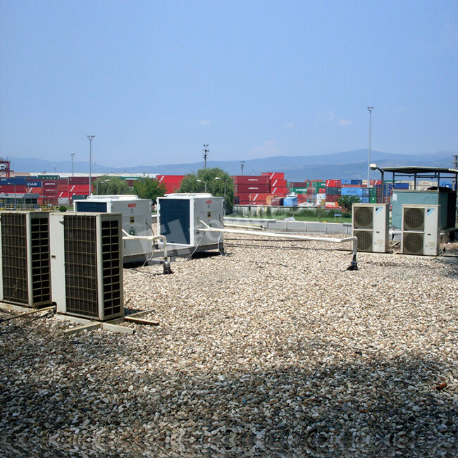 Elektrik Odası Klima Uygulaması, elektrik odası soğutma sistemi, elektrik panosu klima çözümü, trafo odası iklimlendirme, teknik oda klima montajı, kritik oda sıcaklık kontrolü, Formess elektrik odası projeleri,